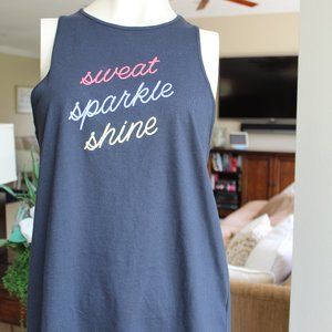 Open-back workout tank